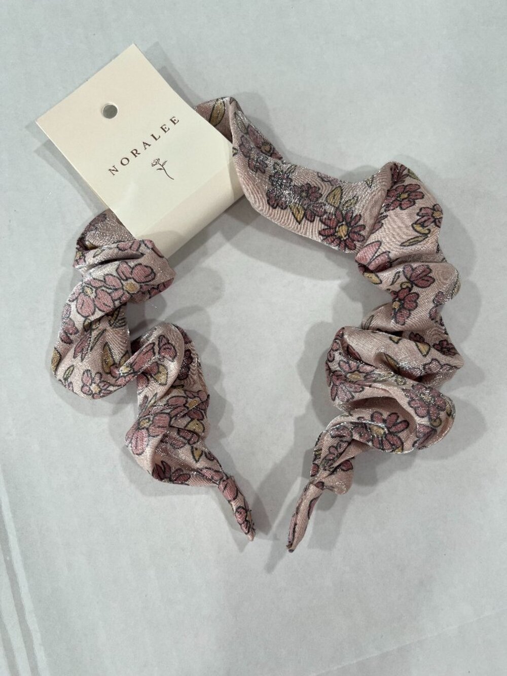 Girl - NWT - Gathered Headband in Harvest Fleur